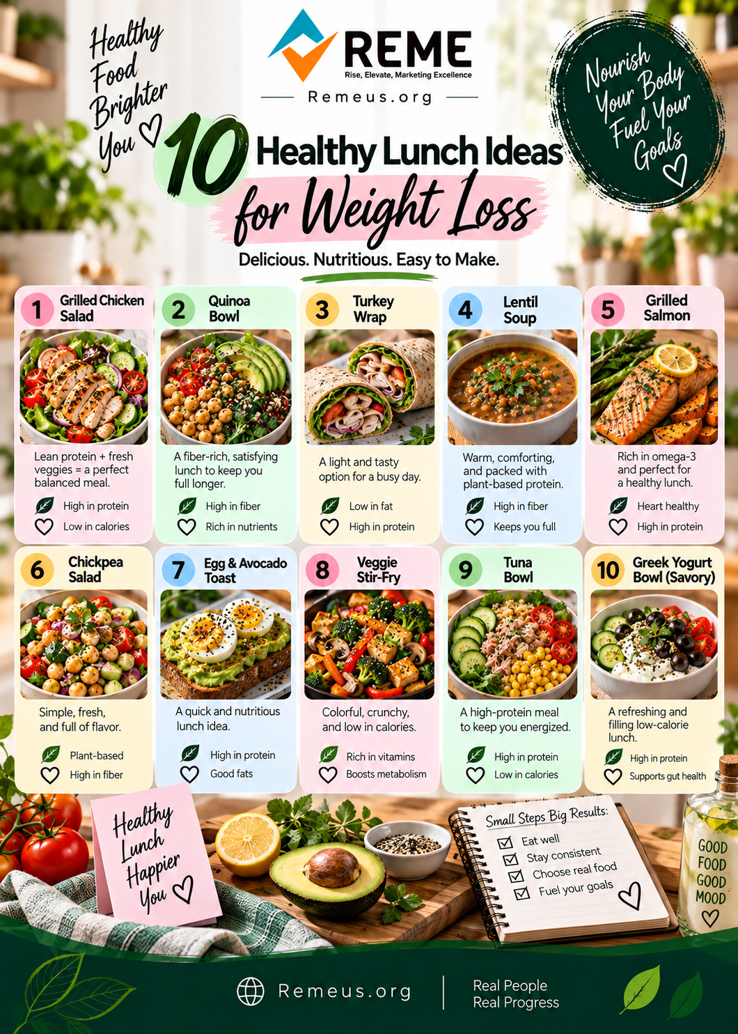 10 lunch ideas