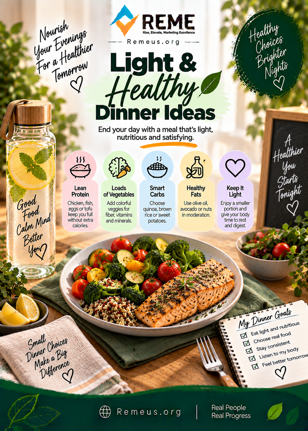 Light dinners