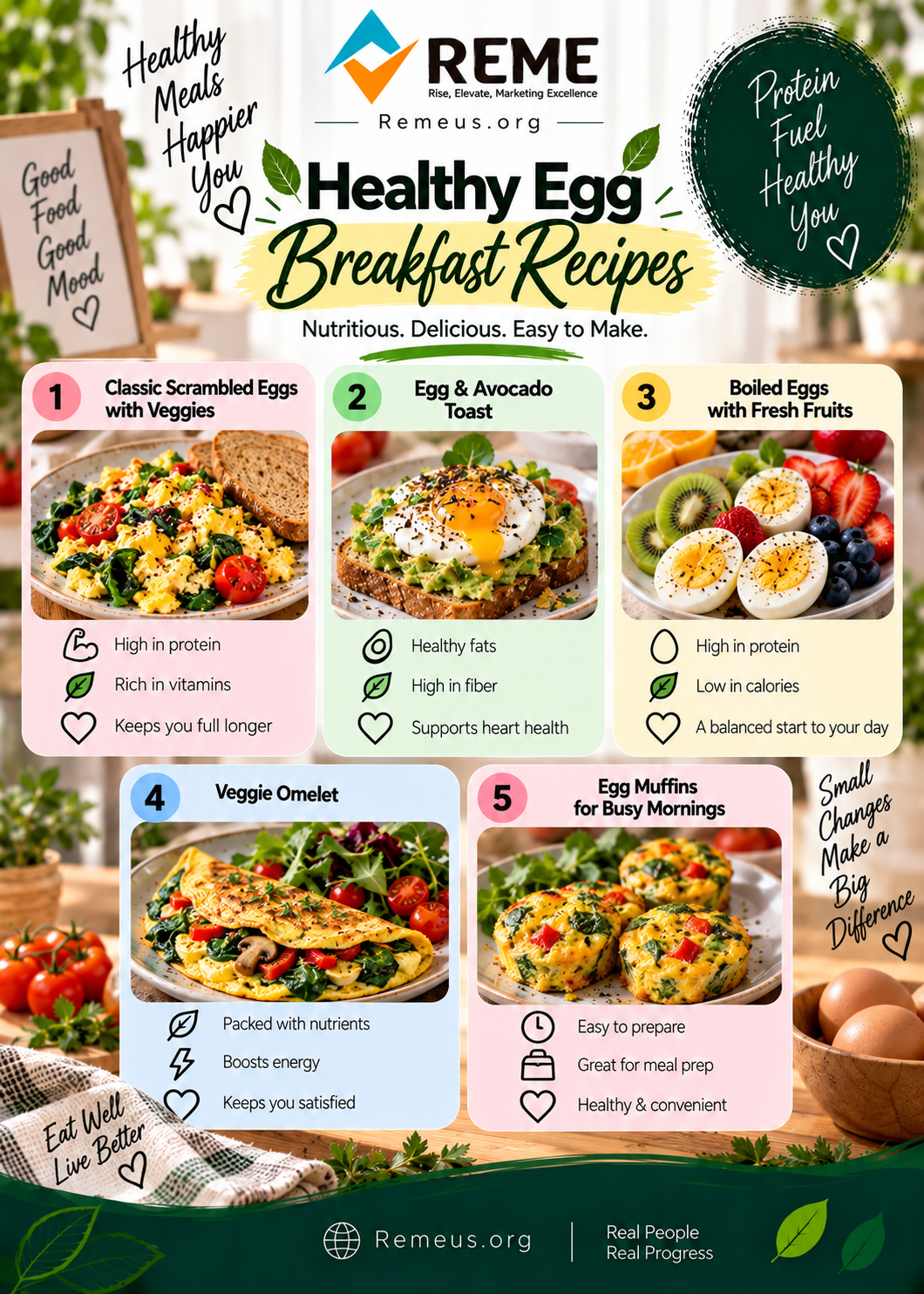 Egg breakfasts