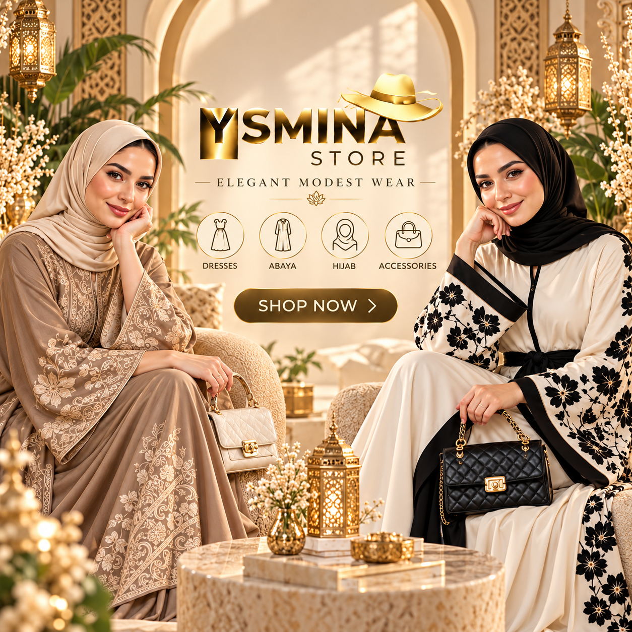 إطلالة أنيقة لعزومة عائلية — YSMINA